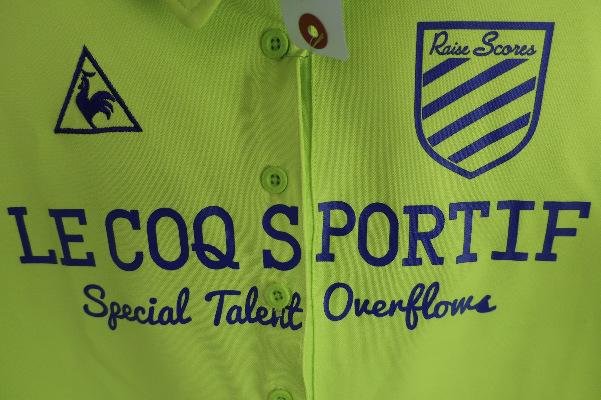 le coq sportif(ルコックスポルティフ) ポロシャツ 黄色 レディース L A-2