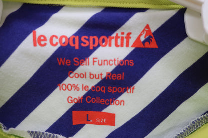le coq sportif(ルコックスポルティフ) ポロシャツ 黄色 レディース L A-4
