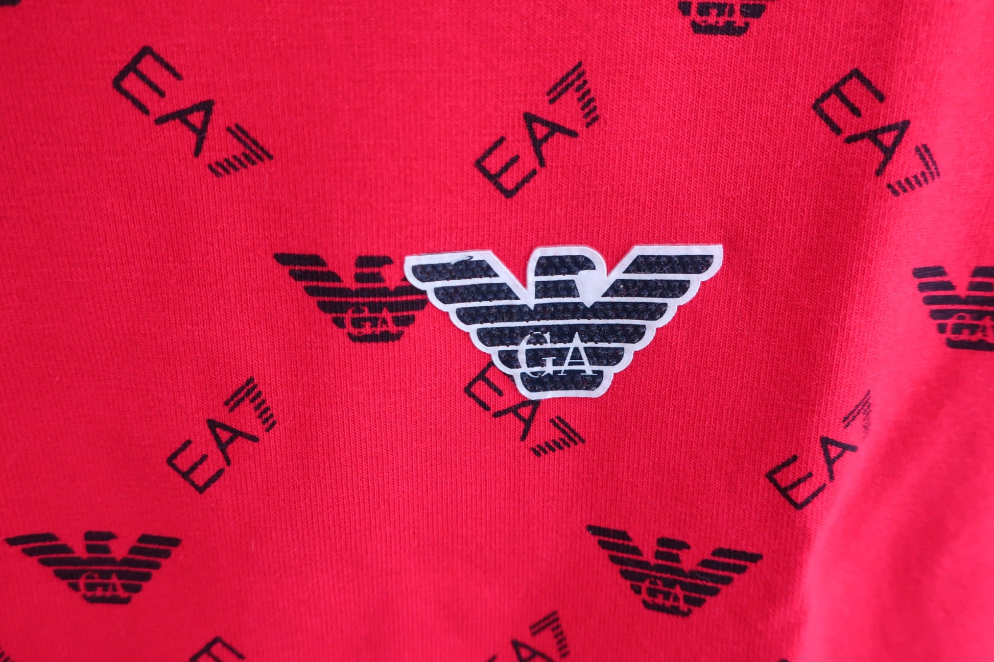 EMPORIO ARMANI(エンポリオアルマーニ) ポロシャツ 赤 メンズ M A-2