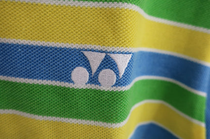 YONEX(ヨネックス) ハイネックシャツ カラフルボーダー メンズ M A-2