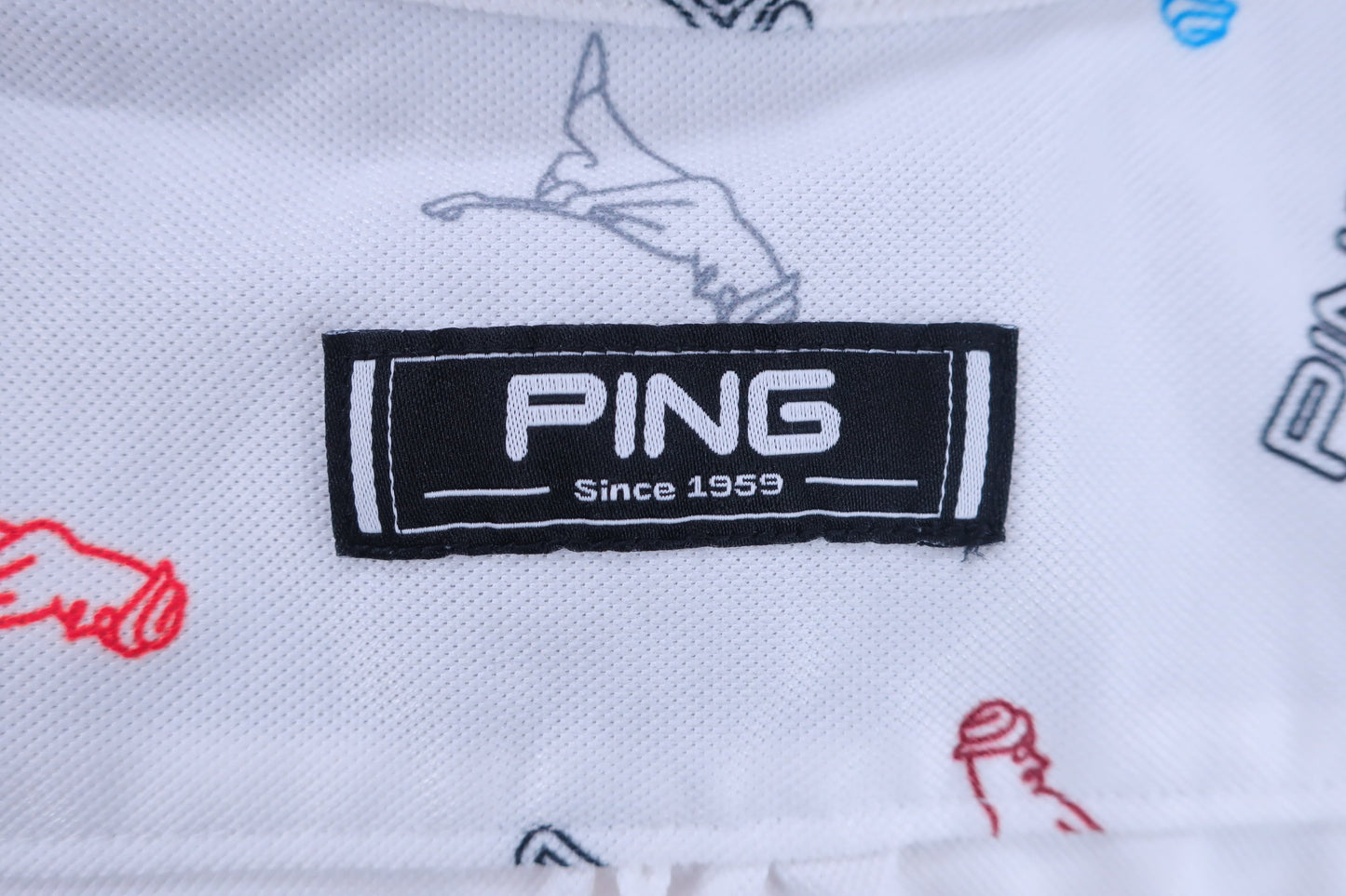 PING(ピン) ポロシャツ 白 レディース S A-6
