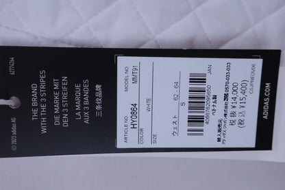 adidas(アディダス) COLD. RDY キルトコンビネーション アンクルパンツ 白 レディース S HY0864 N-2