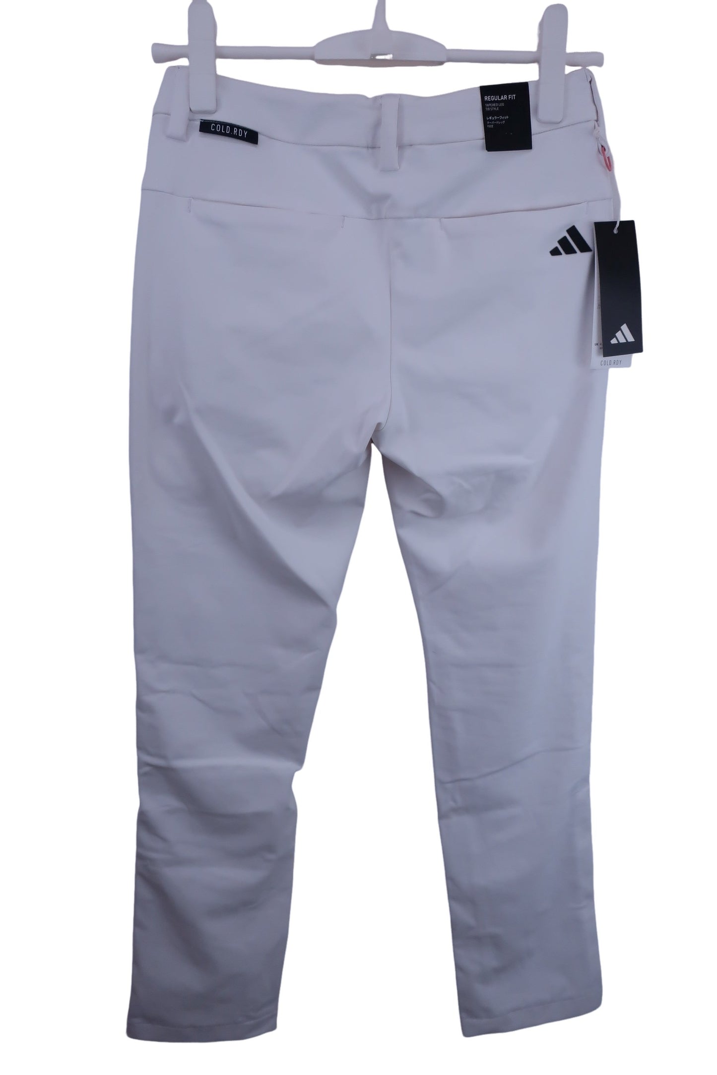 adidas(アディダス) COLD. RDY キルトコンビネーション アンクルパンツ 白 レディース S HY0864 N-3
