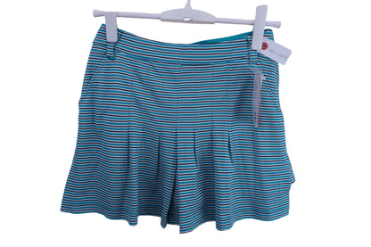 VIVA HEART(ビバハート) スカート 緑系ボーダー レディース 38 012-77543 N-1