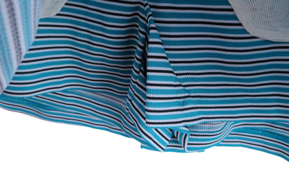 VIVA HEART(ビバハート) スカート 緑系ボーダー レディース 38 012-77543 N-2