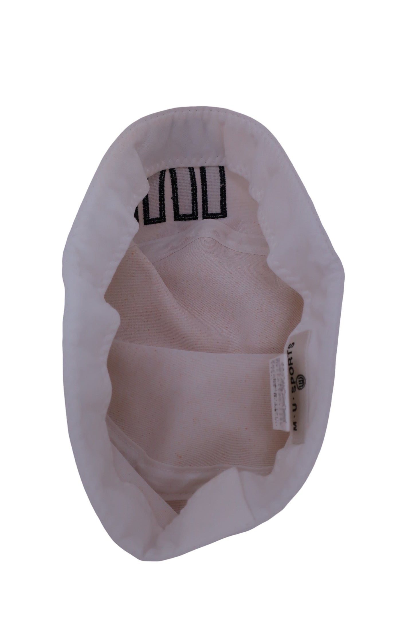 M.U SPORTS(エムユースポーツ) ハット 白 レディース フリーサイズ A-6