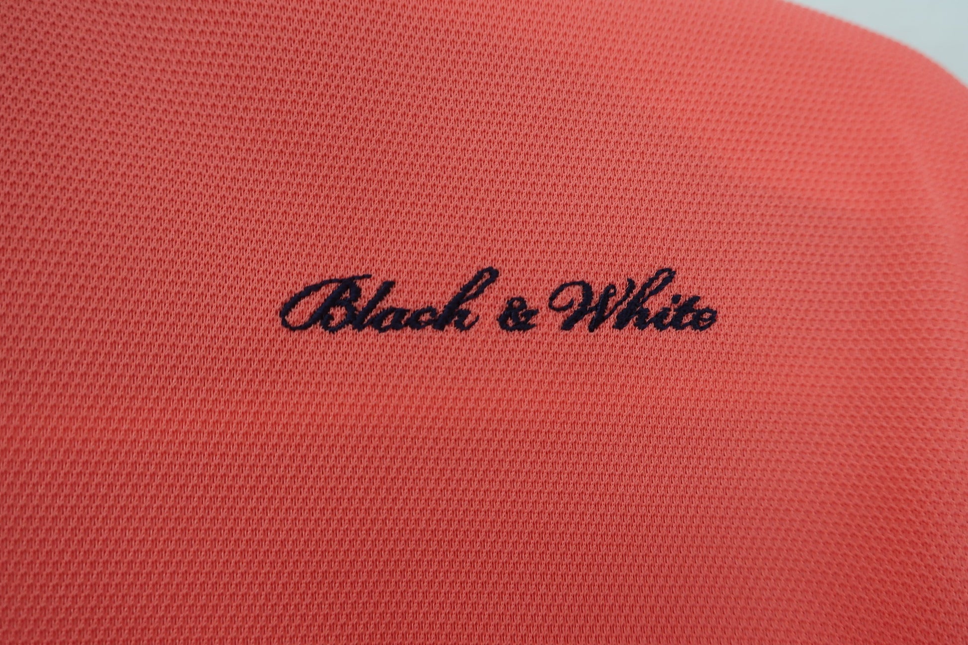 Black & White(ブラック&ホワイト) ポロシャツ サーモンピンク レディース L A-4