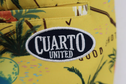 Cuarto UNITED(クアルトユナイテッド) スカート 黄色総柄 レディース M A-3