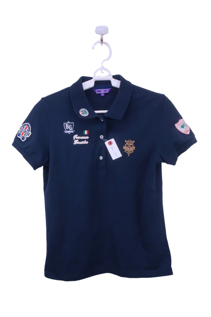 BEAMS GOLF(ビームスゴルフ) ポロシャツ ネイビー レディース L A-1