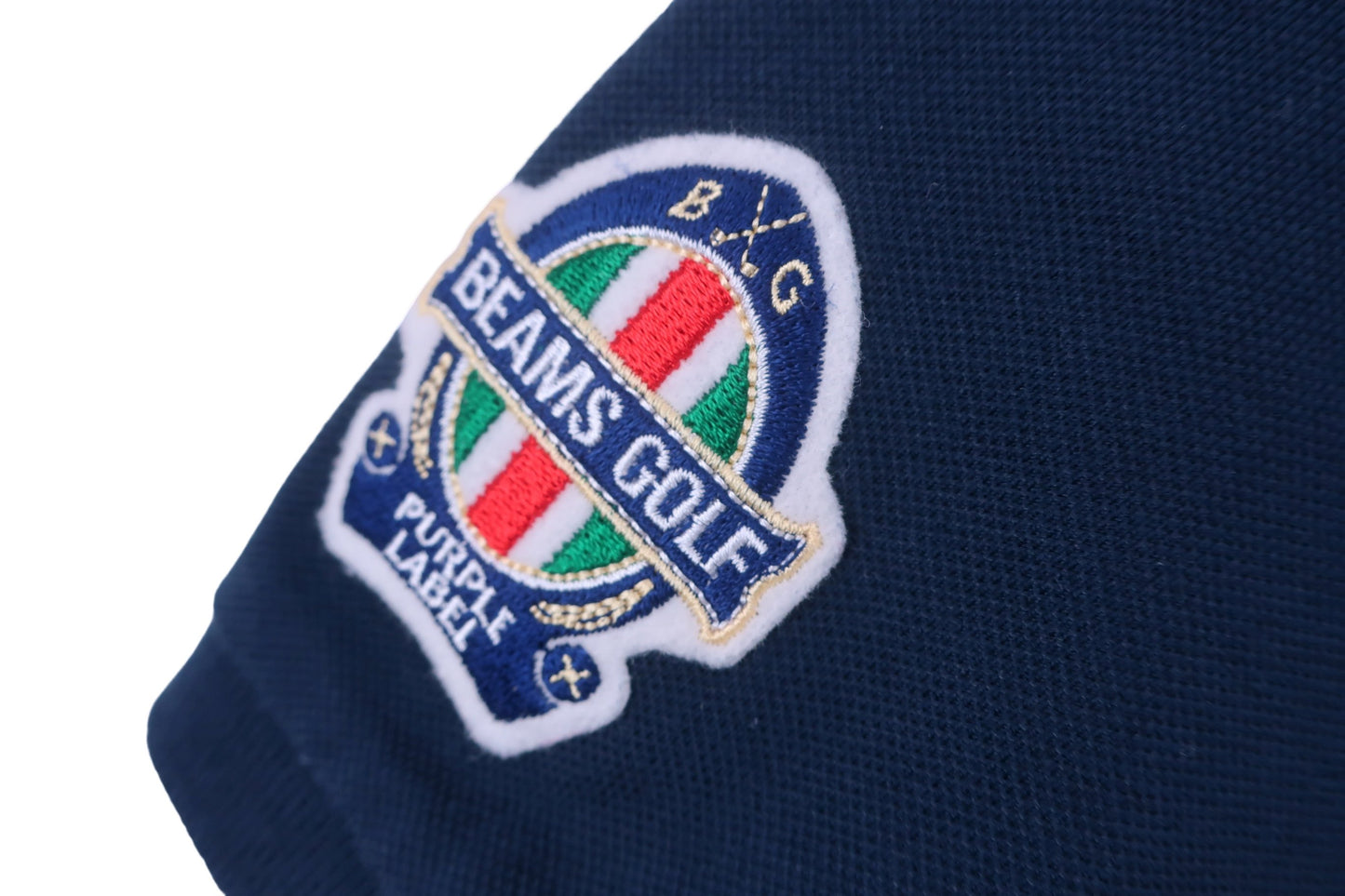 BEAMS GOLF(ビームスゴルフ) ポロシャツ ネイビー レディース L A-4