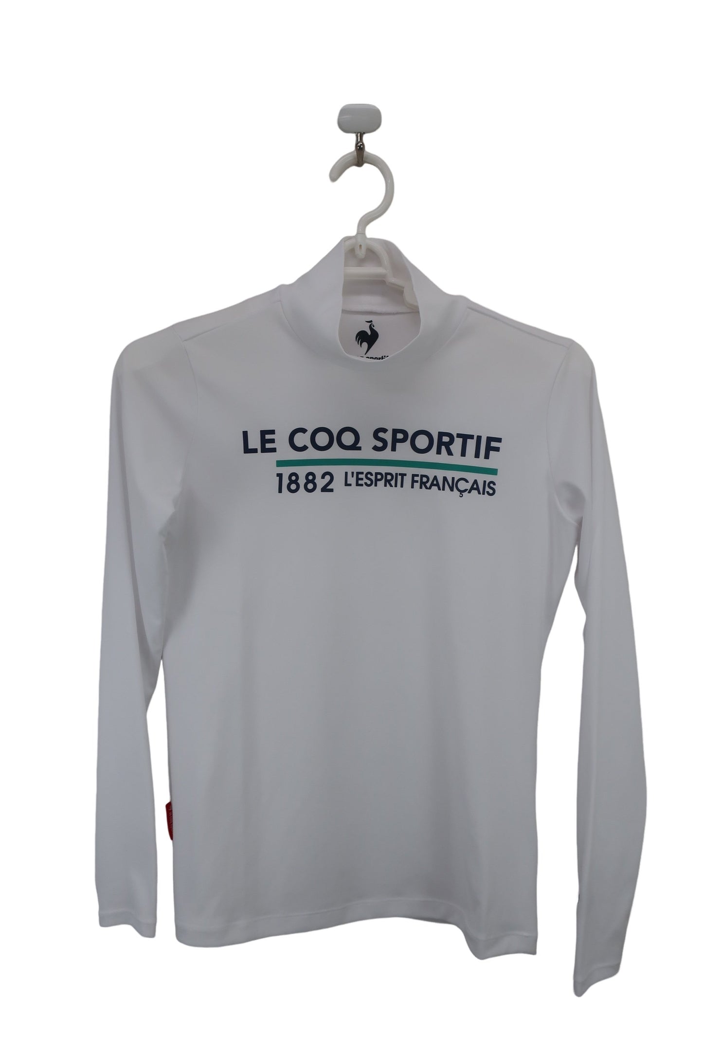 le coq sportif(ルコックスポルティフ) モックネックシャツ 白 レディース M A-1