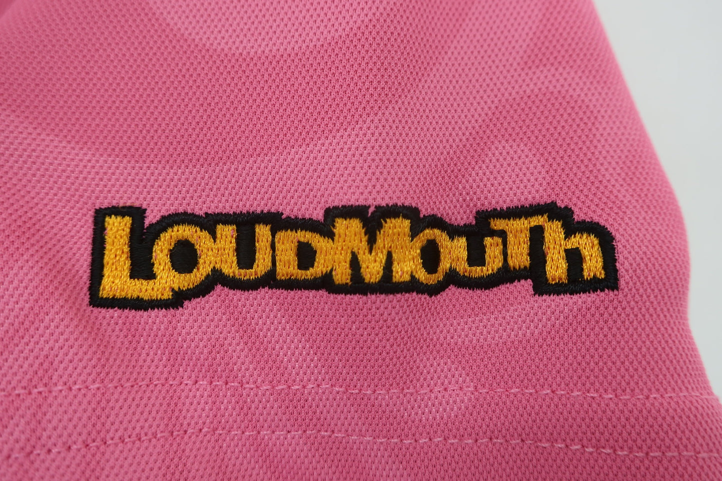 LOUDMOUTH(ラウドマウス) ポロシャツ ピンク レディース L A-3