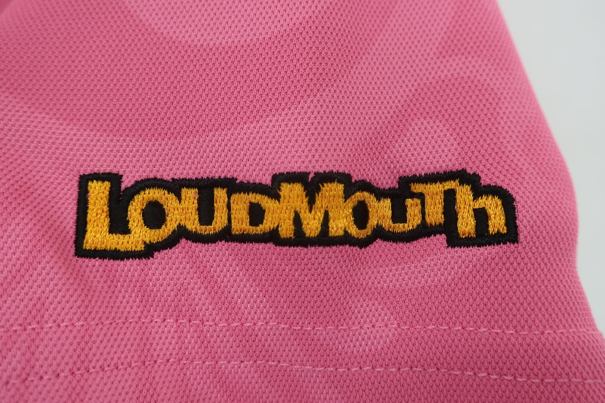 LOUDMOUTH(ラウドマウス) ポロシャツ ピンク レディース L A-3