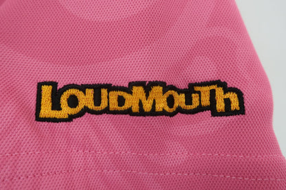 LOUDMOUTH(ラウドマウス) ポロシャツ ピンク レディース L A-3