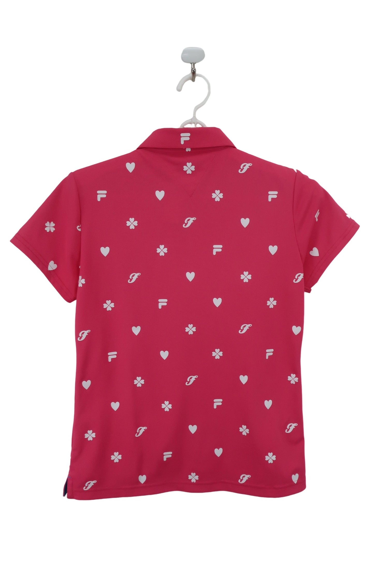 FILA GOLF(フィラゴルフ) ポロシャツ ピンク レディース L A-3