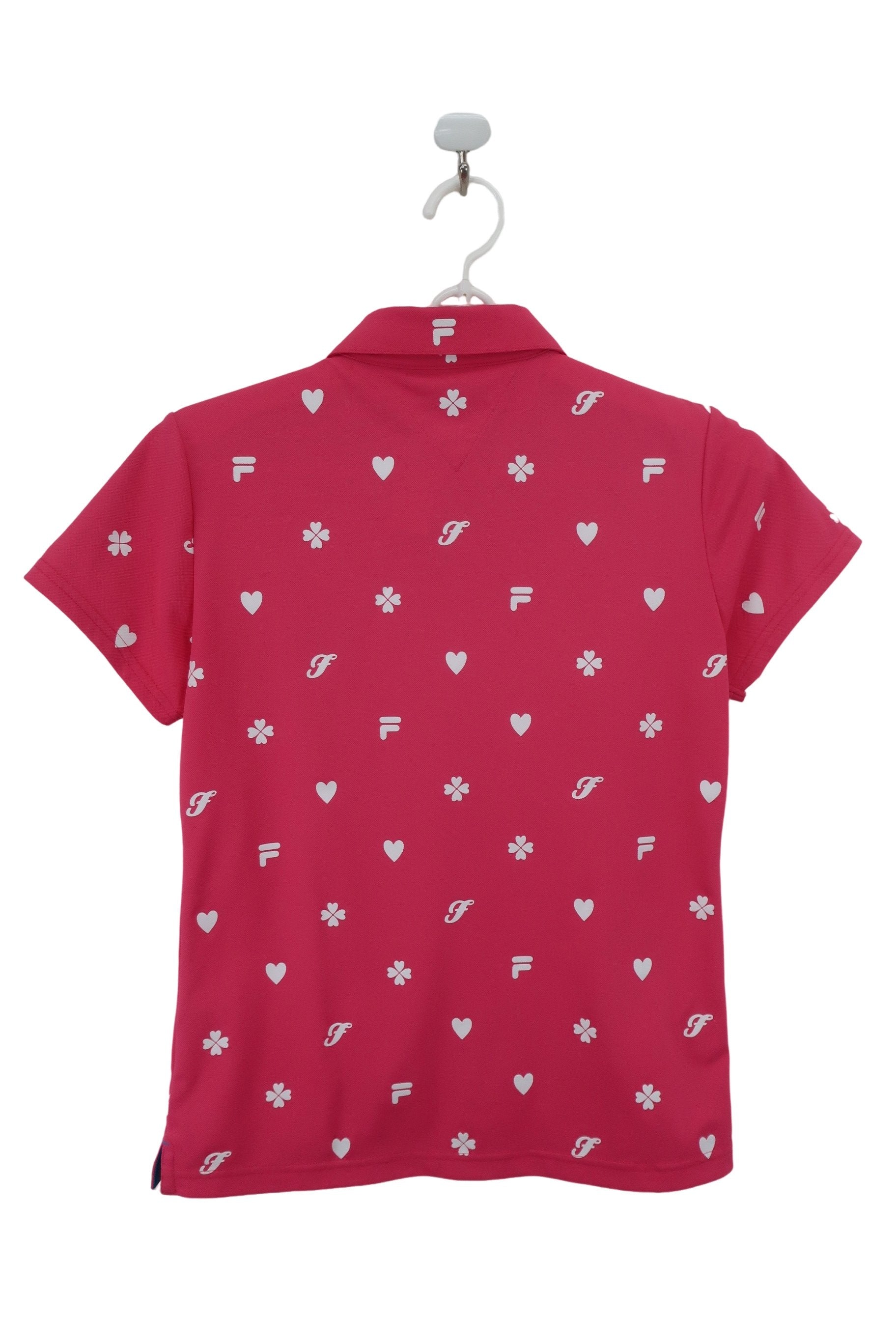 FILA GOLF(フィラゴルフ) ポロシャツ ピンク レディース L A-3