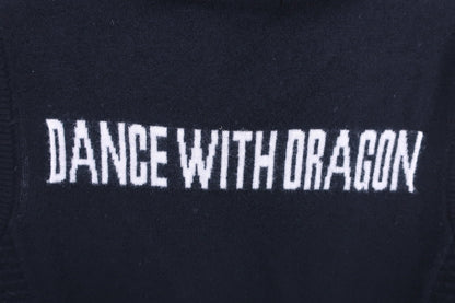 Dance With Dragon(ダンスウィズドラゴン) ニットベスト 黒 メンズ 3 D1-611700 A-6