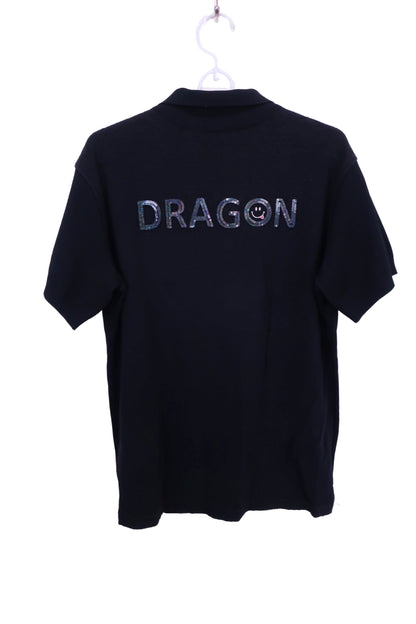 Dance With Dragon(ダンスウィズドラゴン) ポロシャツ 黒 メンズ 3 D1-623300 A-4