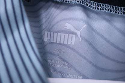 PUMA GOLF(プーマゴルフ) 半袖モックネックシャツ ブルー系 メンズ L A-2