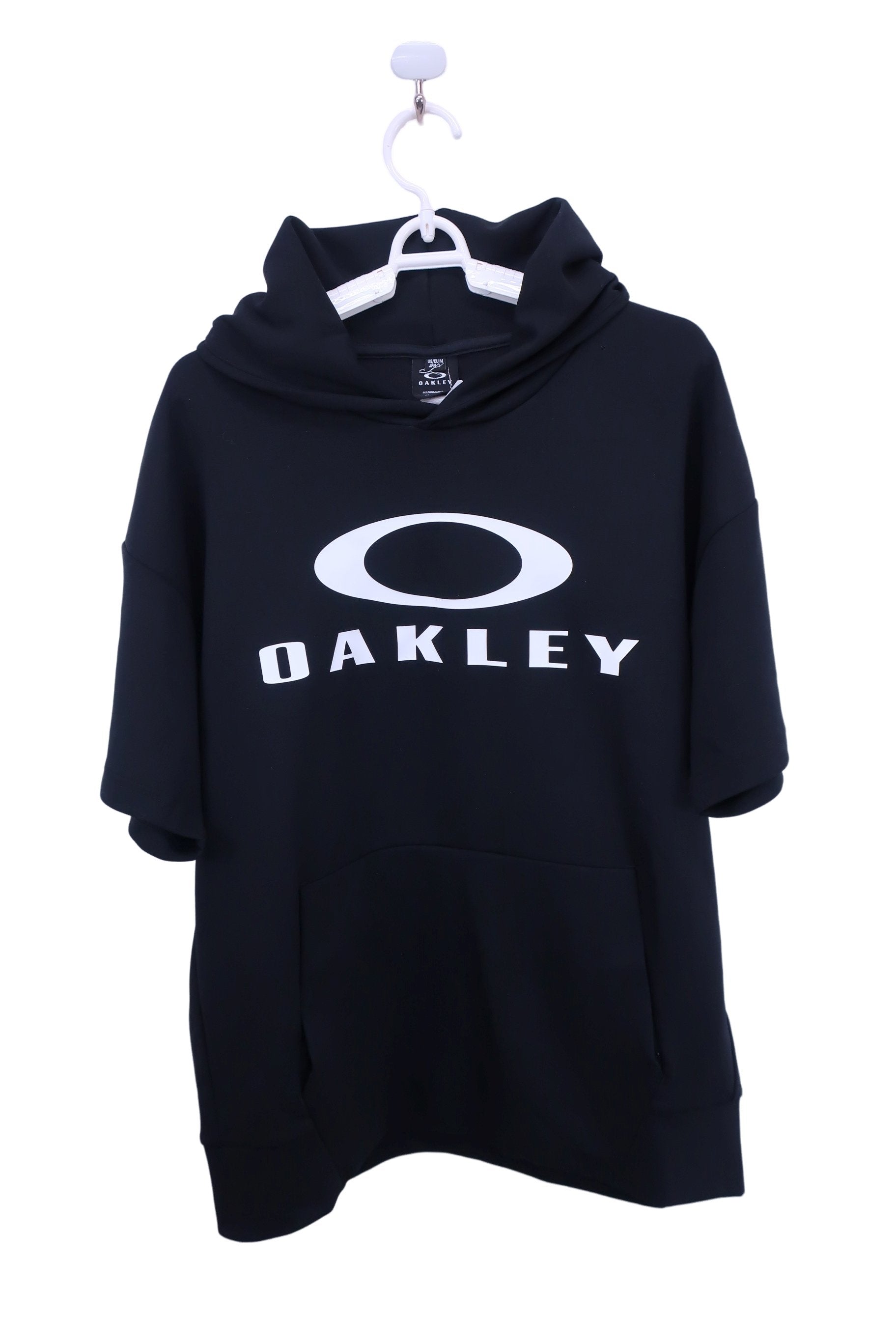 OAKLEY(オークリー) 半袖フードパーカー 黒 メンズ L A-1