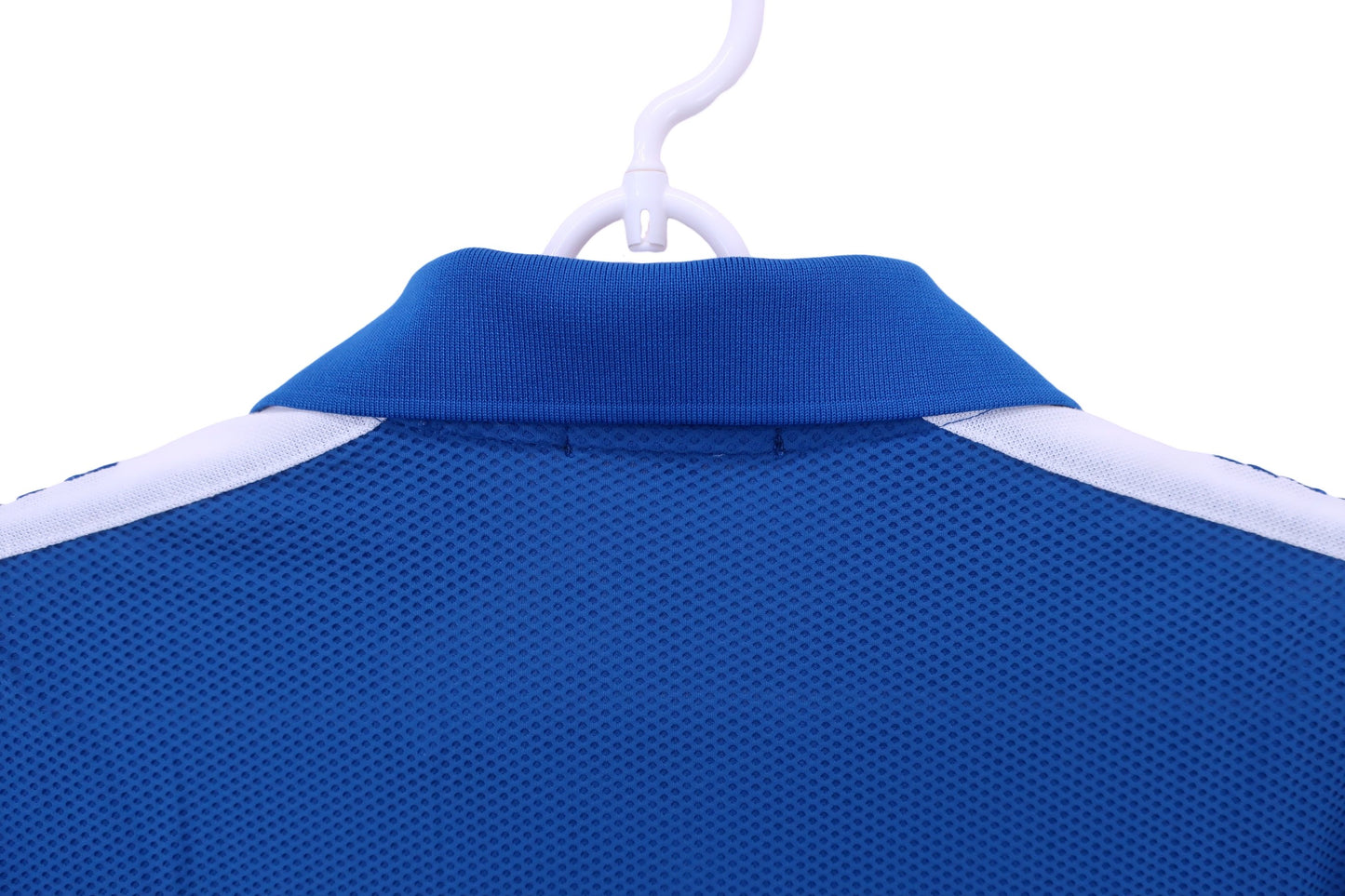 Dance With Dragon(ダンスウィズドラゴン) ハーフジップポロシャツ 青 メンズ 3 A-7