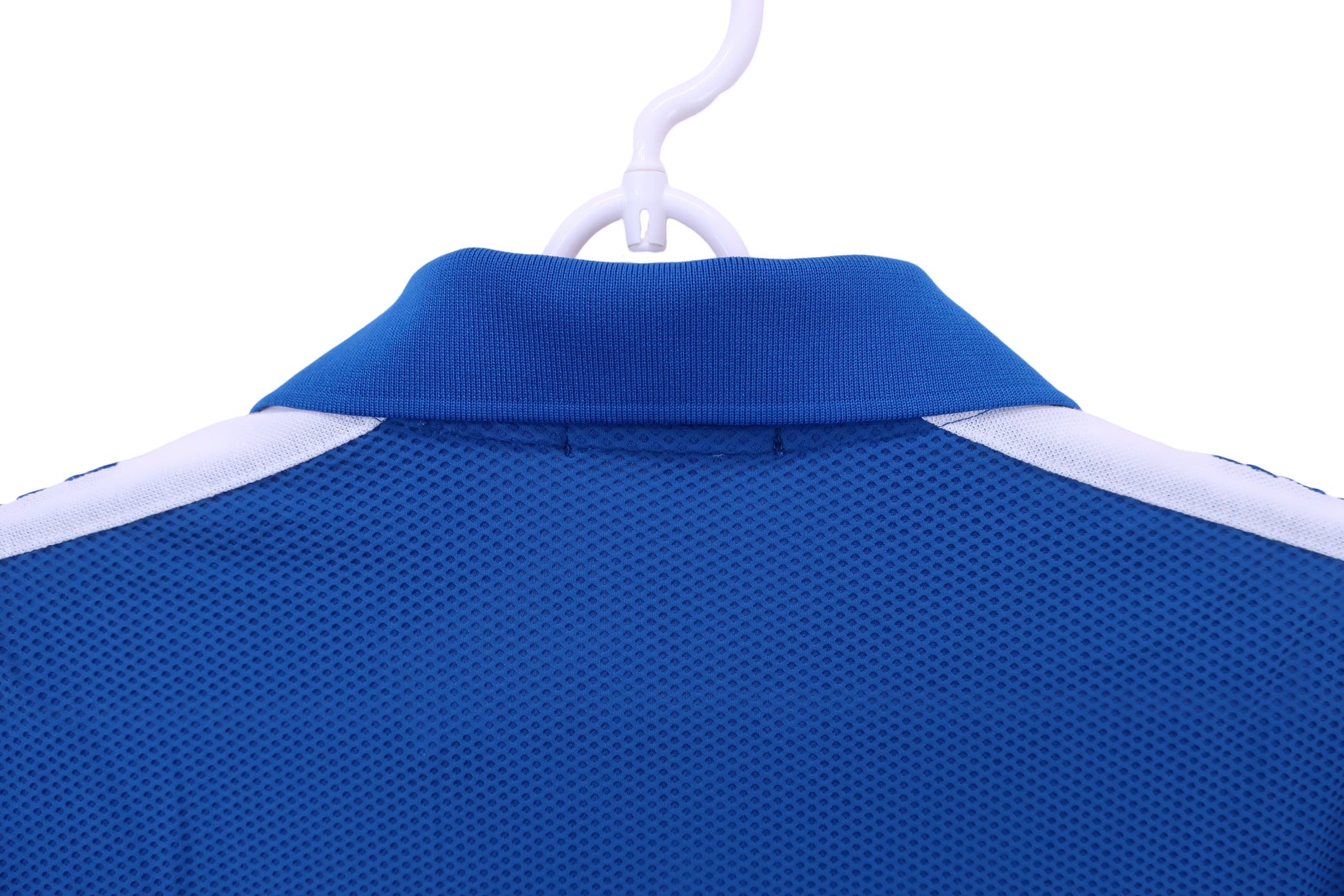 Dance With Dragon(ダンスウィズドラゴン) ハーフジップポロシャツ 青 メンズ 3 A-7