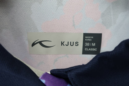 KJUS(チュース) ポロシャツ 紫系総柄 レディース M A-2