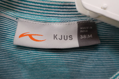 KJUS(チュース) ポロシャツ 緑系総柄 レディース M A-2