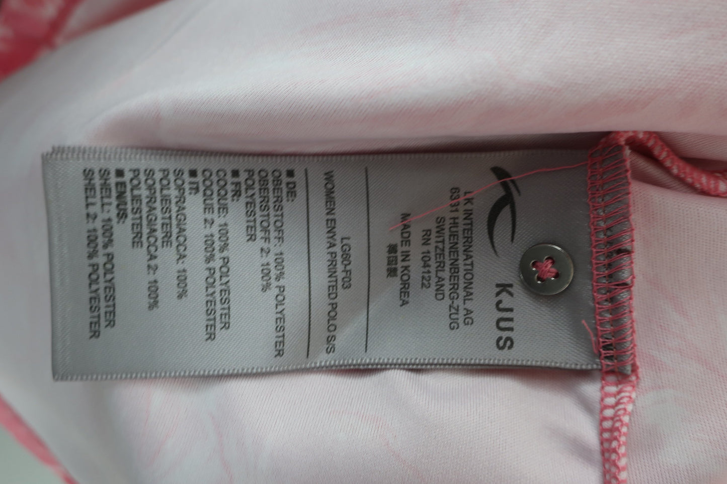 KJUS(チュース) ポロシャツ ピンク レディース M A-5