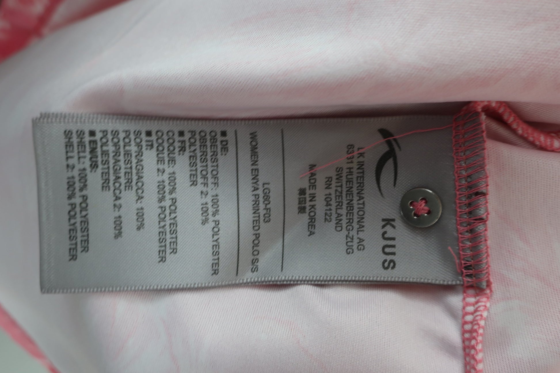 KJUS(チュース) ポロシャツ ピンク レディース M A-5