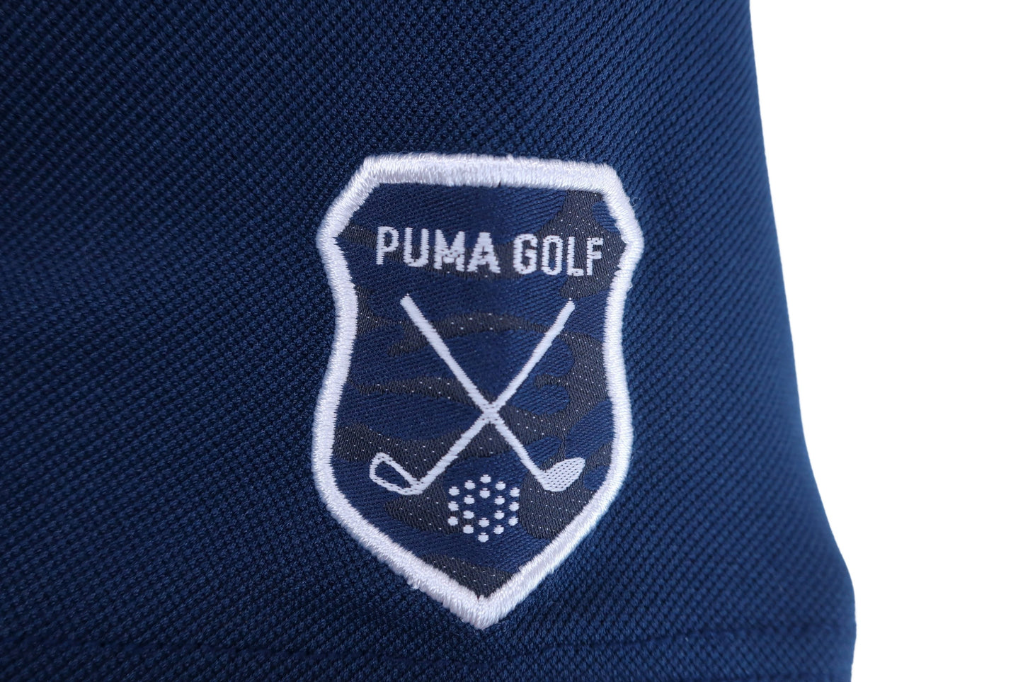 PUMA GOLF(プーマゴルフ) ポロシャツ ネイビー レディース L A-4