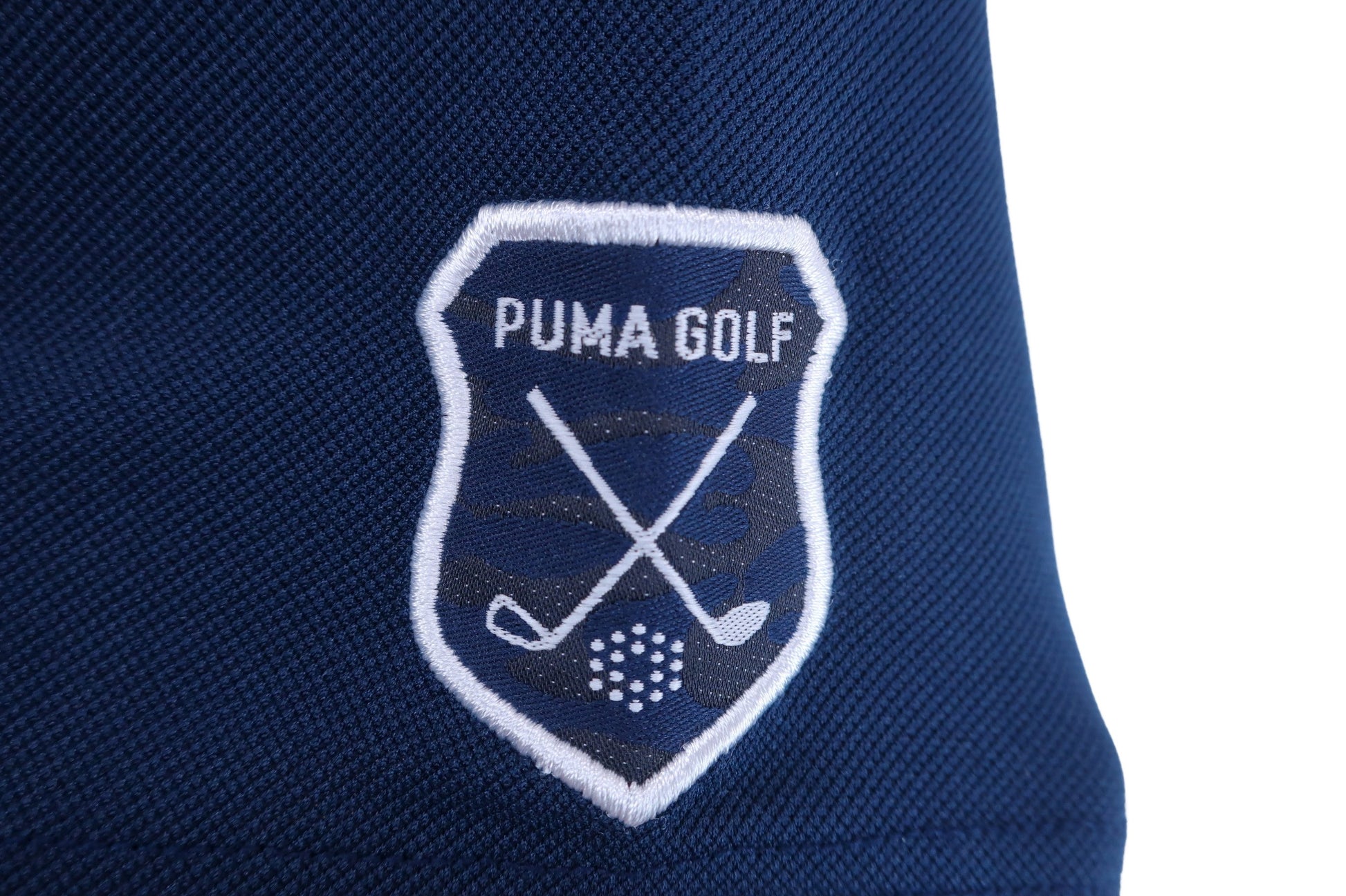 PUMA GOLF(プーマゴルフ) ポロシャツ ネイビー レディース L A-4