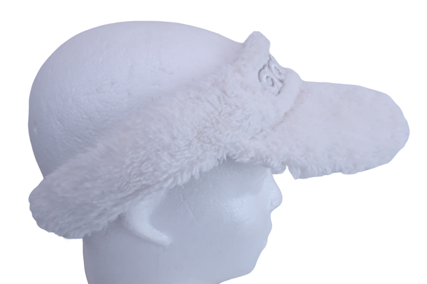 adidas(アディダス) サンバイザー 白ボア レディース フリーサイズ B-6