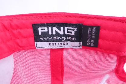 PING(ピン) キャップ 赤 レディース フリーサイズ N-7