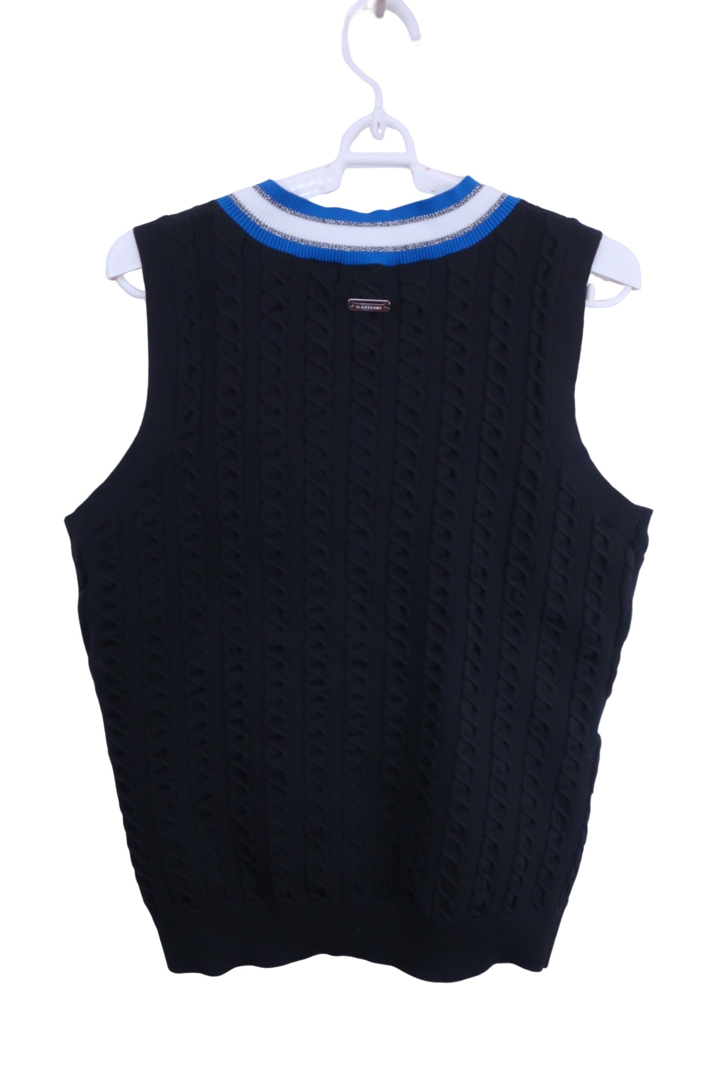 St ANDREWS(セントアンドリュース) ニットベスト 黒 メンズ L 043-1173262 A-4