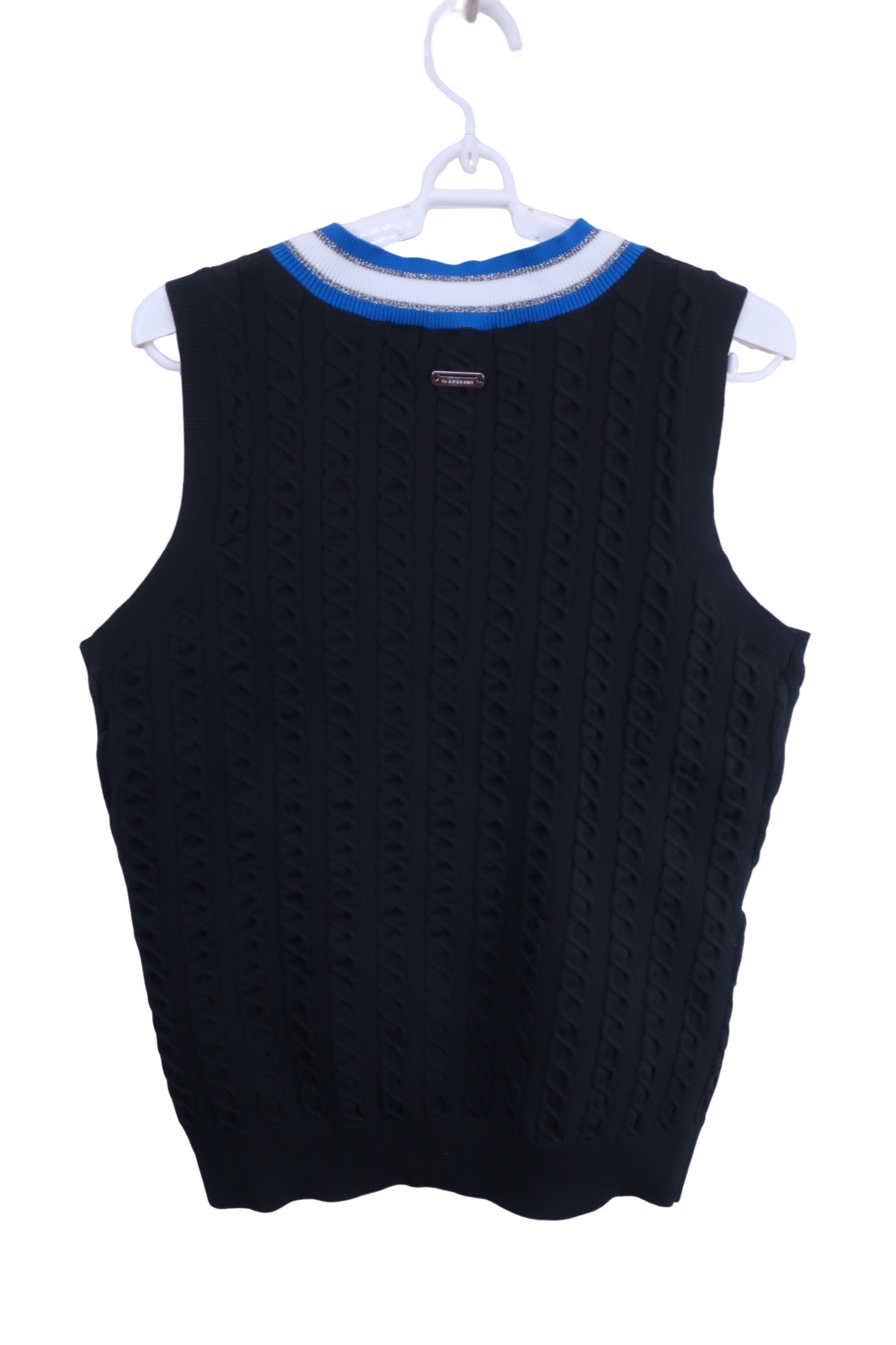 St ANDREWS(セントアンドリュース) ニットベスト 黒 メンズ L 043-1173262 A-4