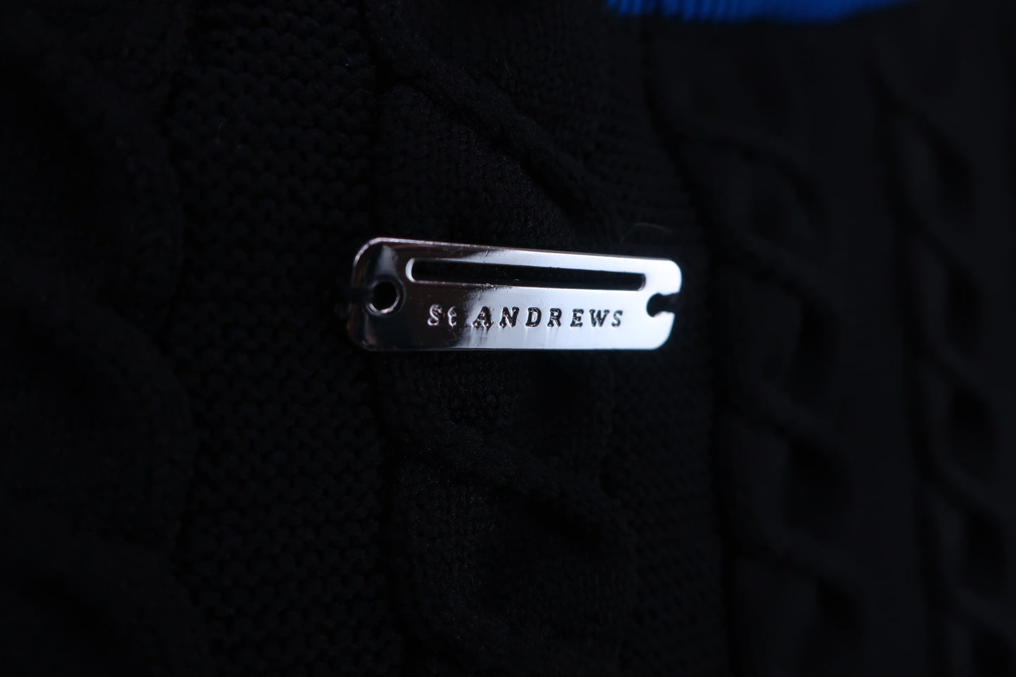 St ANDREWS(セントアンドリュース) ニットベスト 黒 メンズ L 043-1173262 A-5