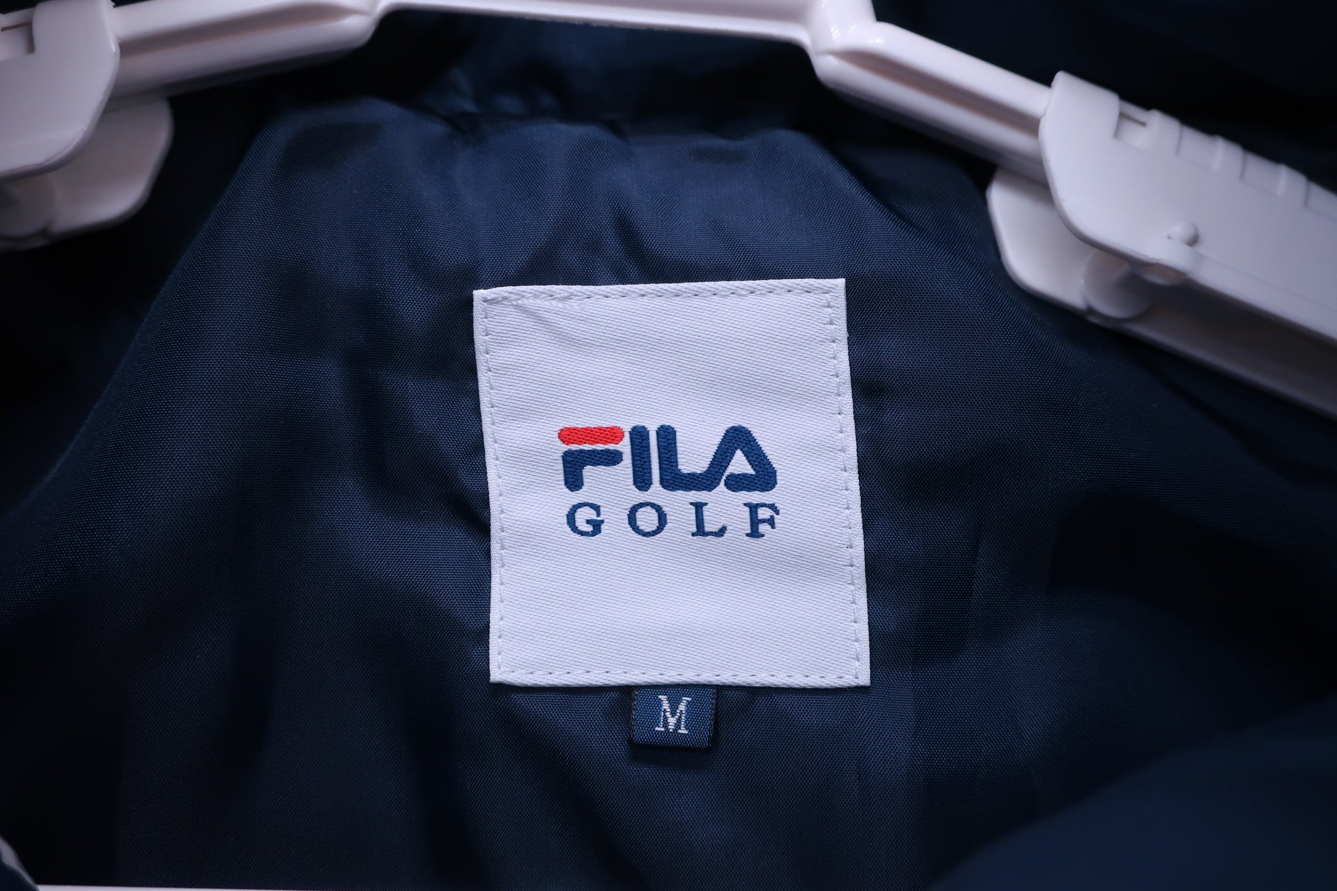 FILA GOLF(フィラゴルフ) ジャケットパンツ上下セット ネイビーグレー レディース M A-3