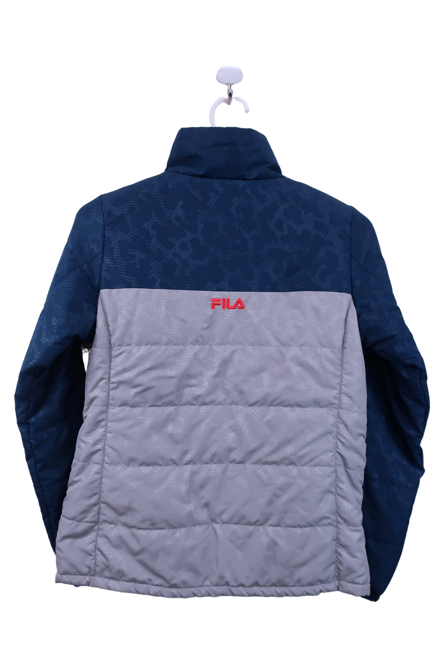 FILA GOLF(フィラゴルフ) ジャケットパンツ上下セット ネイビーグレー レディース M A-4
