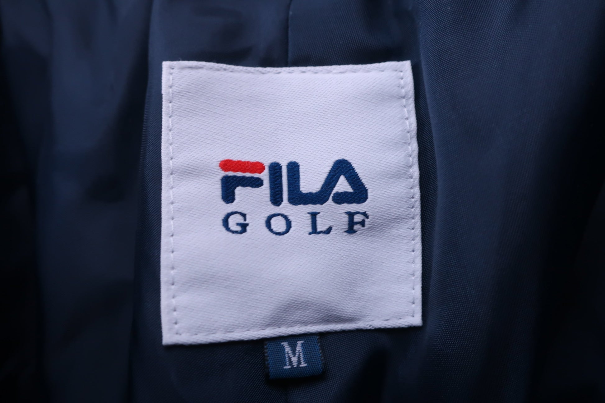 FILA GOLF(フィラゴルフ) ジャケットパンツ上下セット ネイビーグレー レディース M A-9