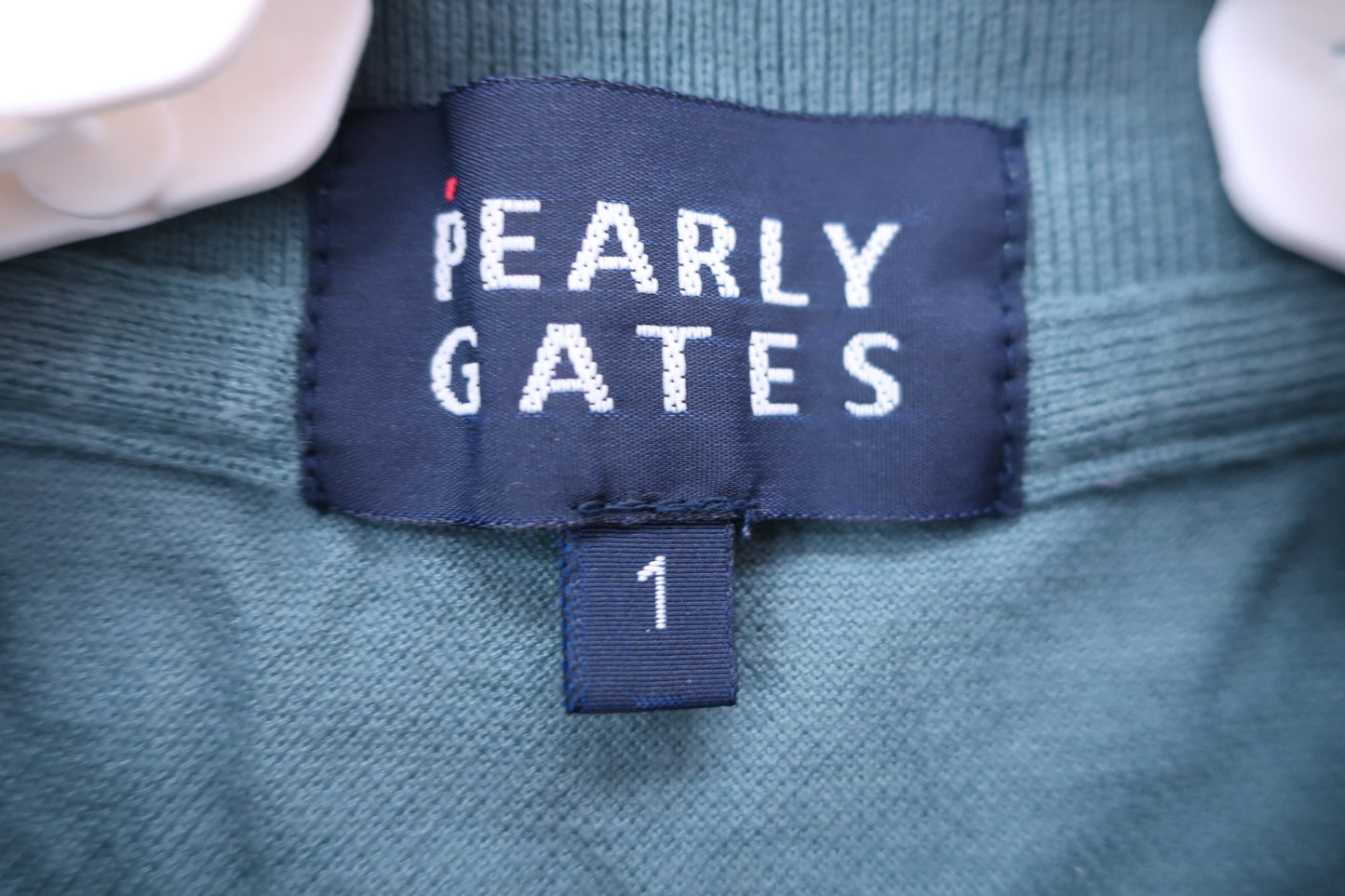 PEARLY GATES(パーリーゲイツ) ポロシャツ 緑黄緑色ボーダー レディース 1 055-160419 B-2