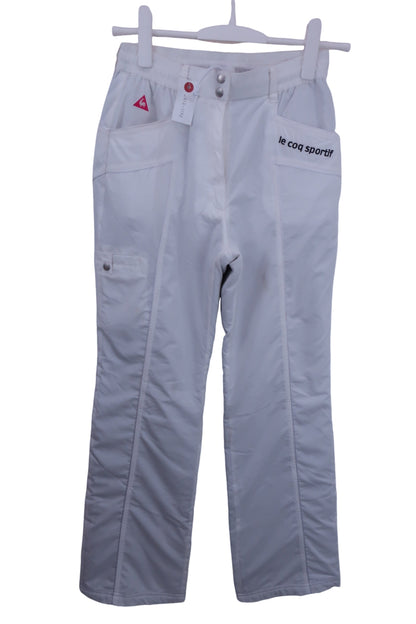 le coq sportif(ルコックスポルティフ) パンツ 白 レディース S B-1