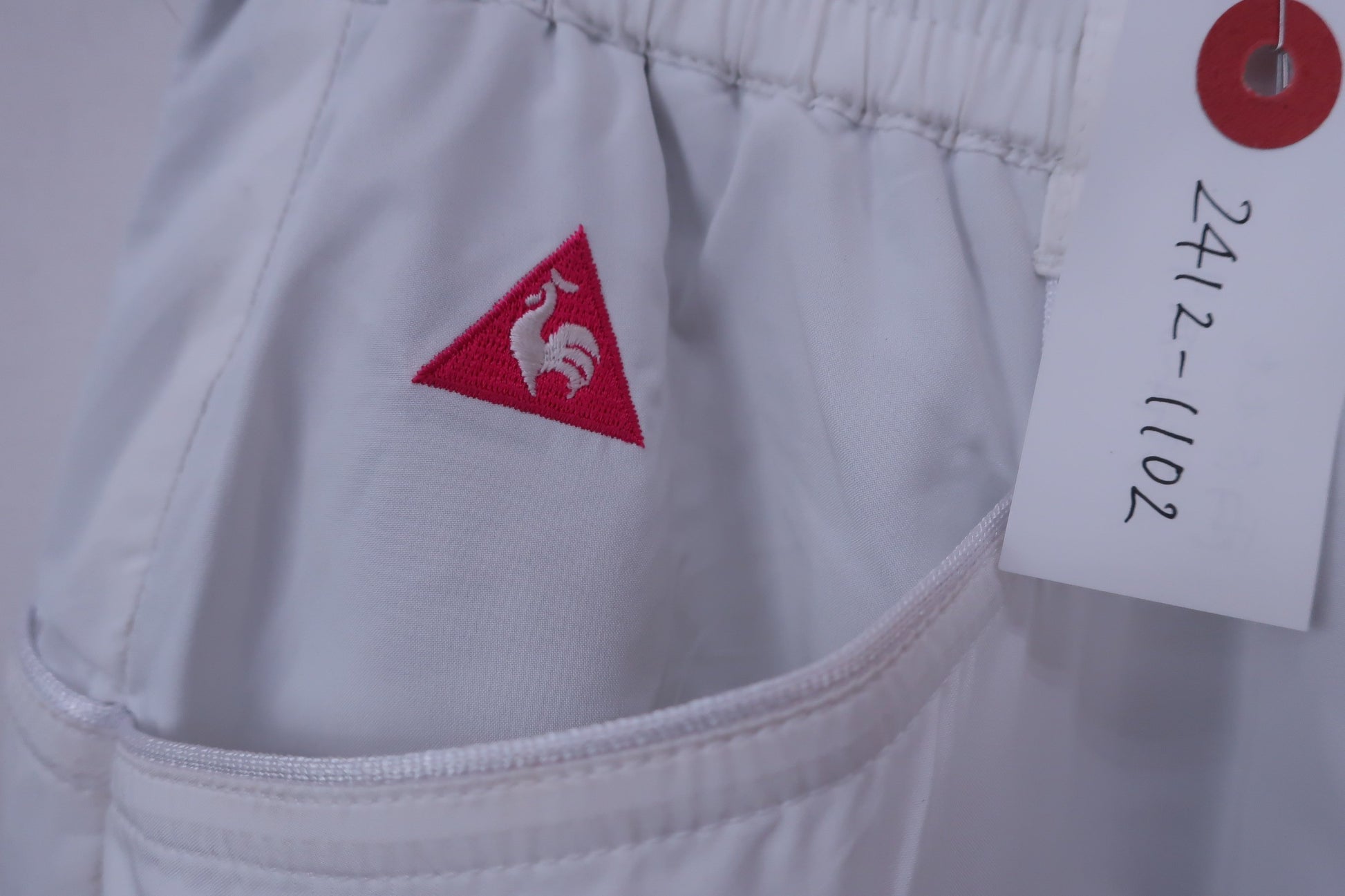 le coq sportif(ルコックスポルティフ) パンツ 白 レディース S B-4