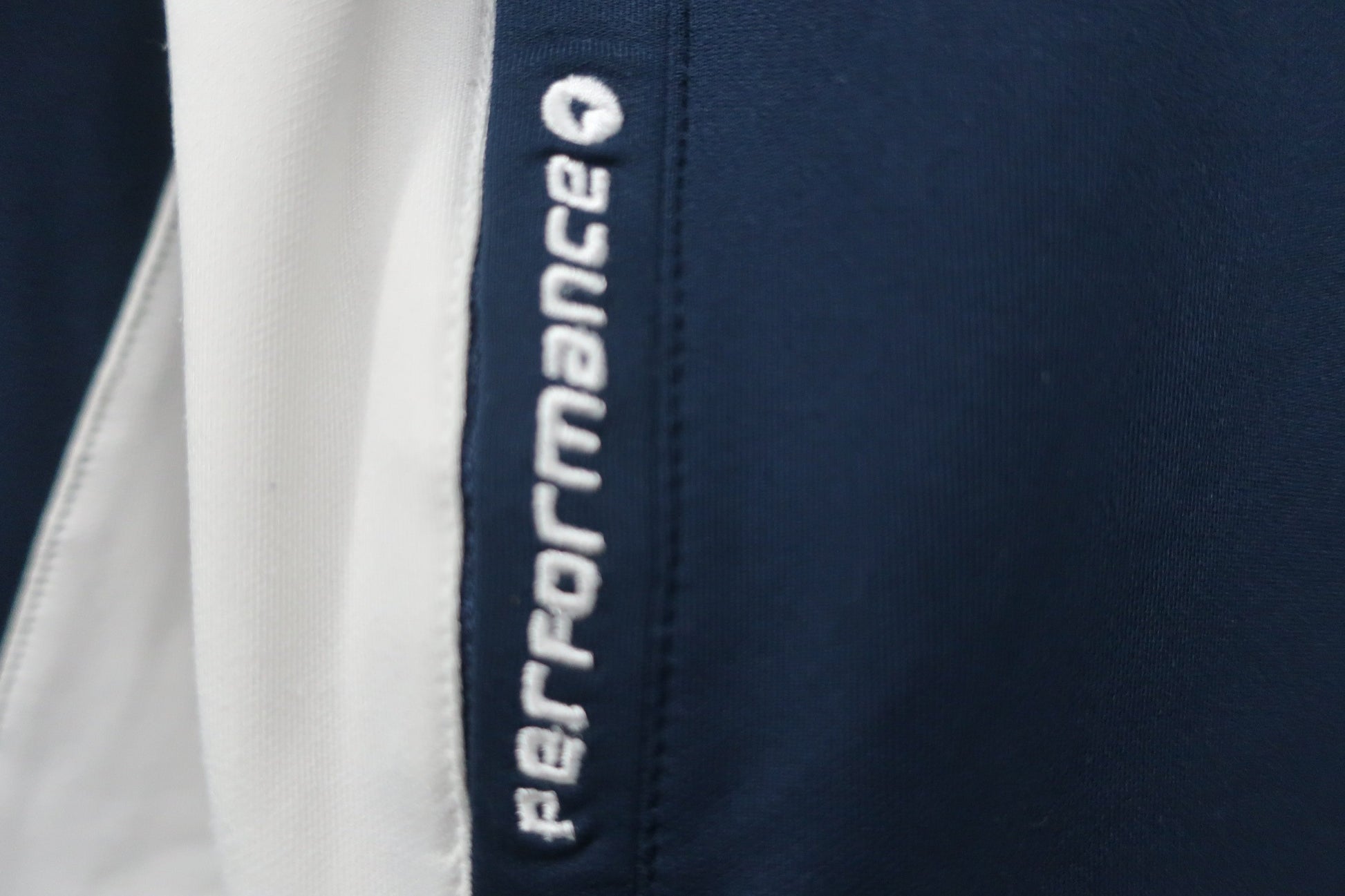 GARB(ガーブ) 長袖ジップアップシャツ ネイビー レディース L A