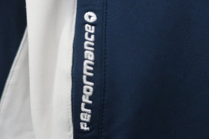 GARB(ガーブ) 長袖ジップアップシャツ ネイビー レディース L A