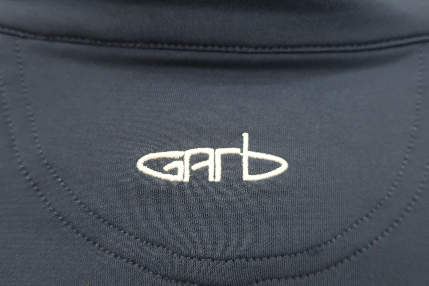 GARB(ガーブ) 長袖ジップアップシャツ ネイビー レディース L A
