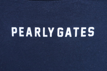 PEARLY GATES(パーリーゲイツ) 長袖モックネックシャツ ネイビー メンズ 6 053-9266801 B-7