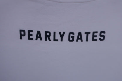 PEARLY GATES(パーリーゲイツ) 長袖モックネックシャツ 白 メンズ 6 053-9266801 A-7