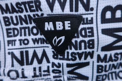 MASTER BUNNY EDITION(マスターバニーエディション) ハーフジップシャツ 白ブランドロゴ総柄 メンズ 6 758-0260805 A-2