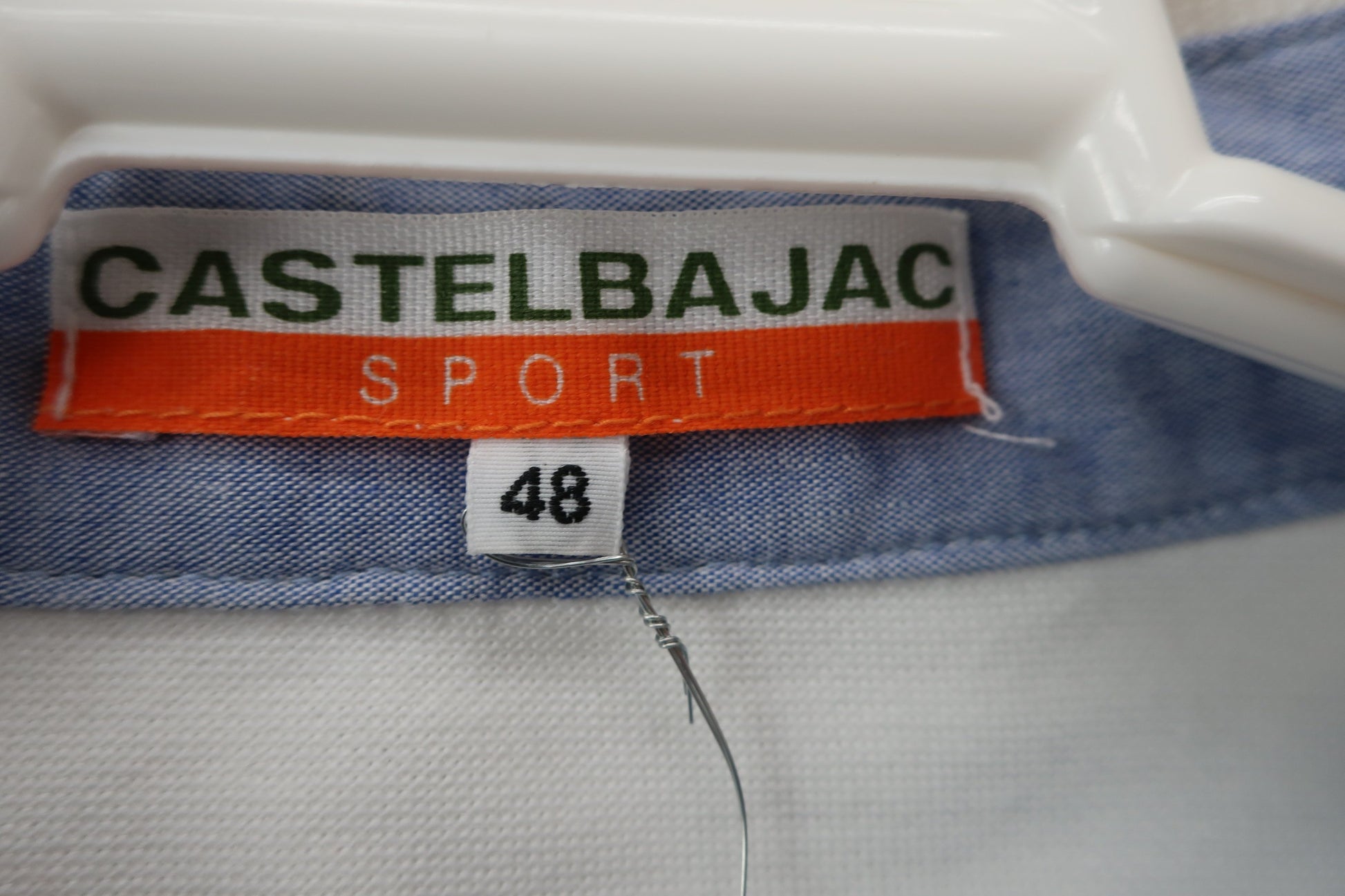 CASTELBAJAC(カステルバジャック) ポロシャツ 水色 メンズ 48 A-3